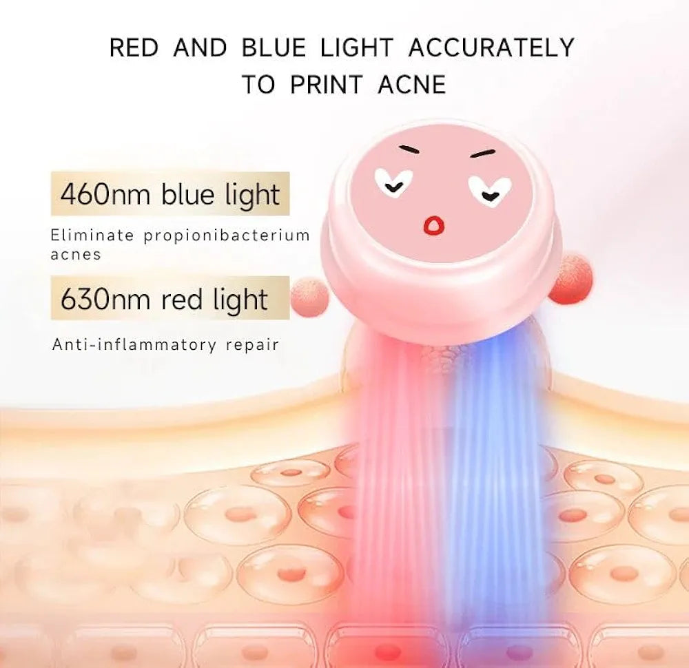 ENLIWISH Electronic Acne Patches Light Therapy Pimple Patch Red Light Zit Patches 6-Packs, Use 6-8 hours💫💥