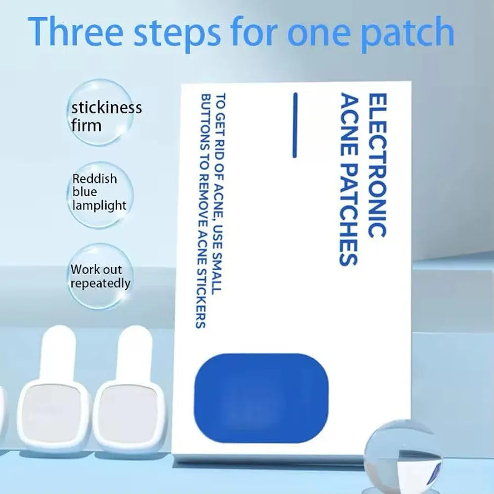 ENLIWISH Electronic Acne Patches Light Therapy Pimple Patch Red Light Zit Patches 6-Packs, Use 6-8 hours💫💥
